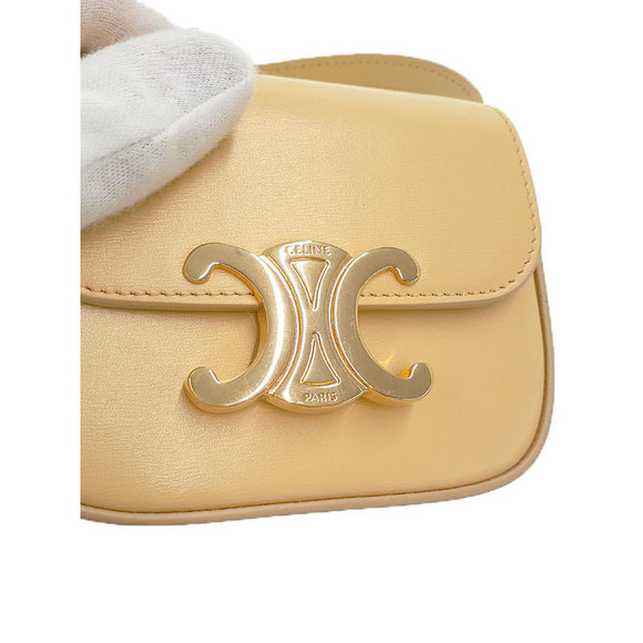 Celine Claude Shoulder Bag Triomphe - Picture 6 of 8